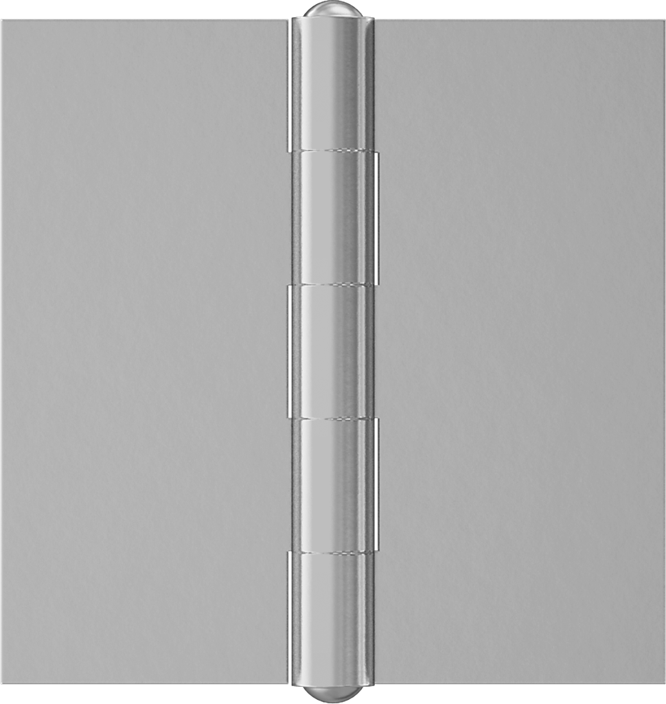Delikli Menteşe, Çıkarılamayan Pim, 3“ x 1-1/2” x 0,090" Kanatlar, 3" Genişlik