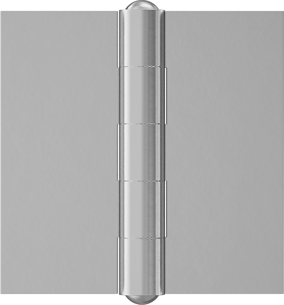 Delikli Menteşe, Çıkarılamayan Pim, 3“ x 1-1/2” x 0,120" Yapraklar, 3" Genişlik