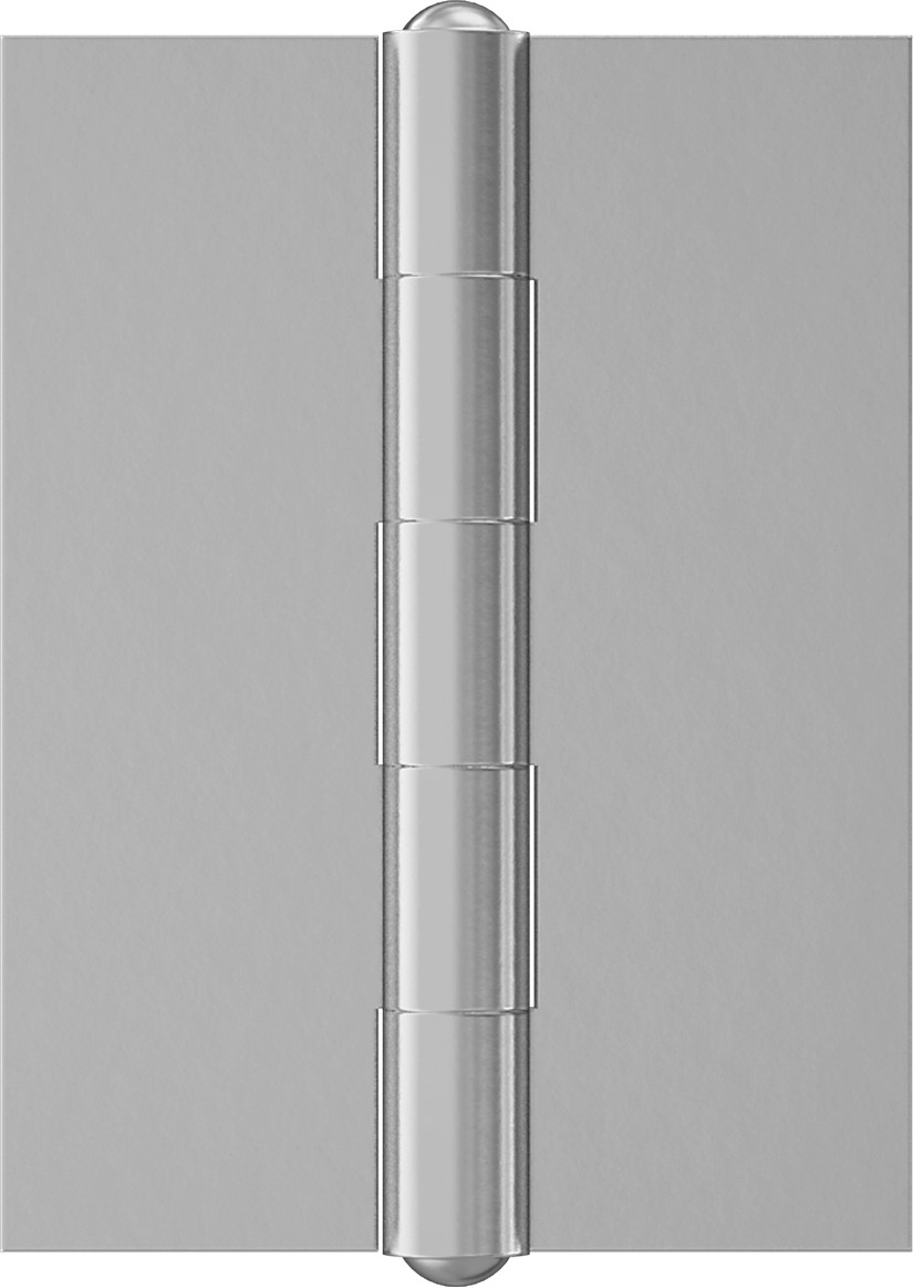 Delikli Menteşe, Çıkarılamayan Pim, 4“ x 1-1/2” x 0,120" Kanatlar, 3" Genişlik