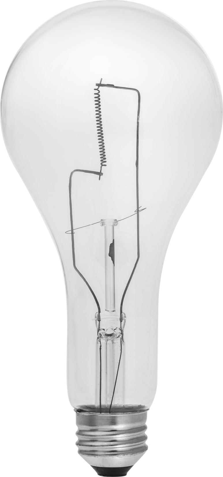 Vidalı Orta Boy Tabanlı Ampul, Armut, 300 Watt