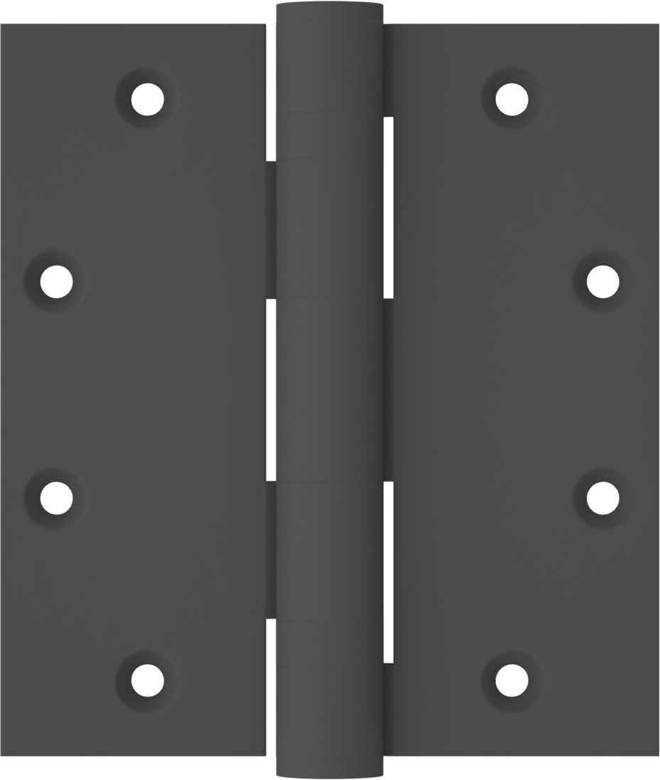 Rulmanlı Çelik Gömme Montajlı Giriş Kapısı Menteşesi, Çıkarılabilir Pim, Astarlı, 5“ x 2-1/4” x 0,19" Kanatlar
