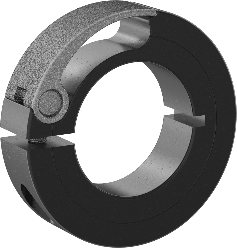 Hızlı Açılır Sıkıştırma Mili Yaka, 1-1/8" Çap için