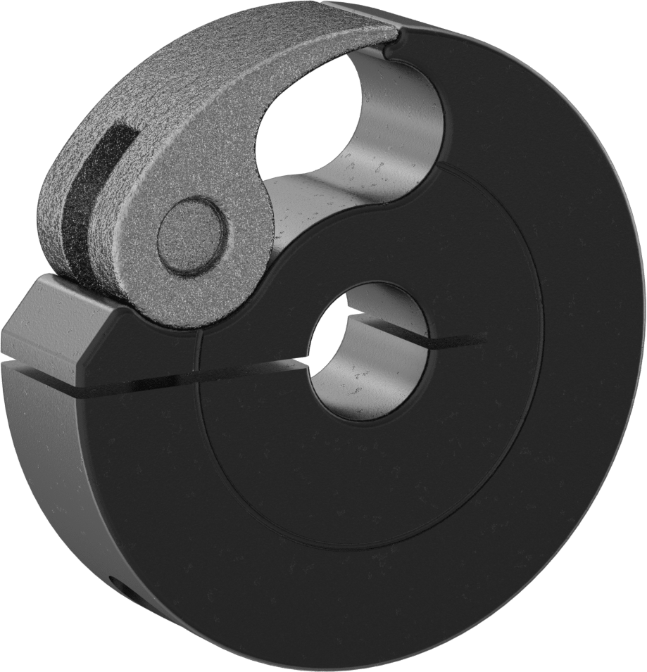 Hızlı Açılır Sıkıştırma Mili Yaka, 8 mm Çap için