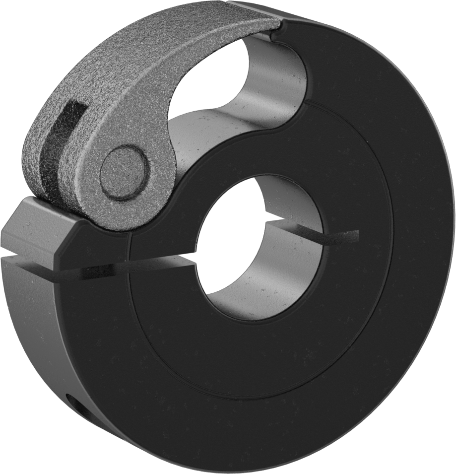 Hızlı Açılır Sıkıştırma Mili Yaka, 12 mm Çap için