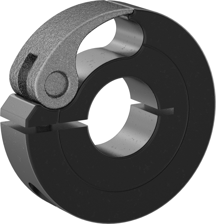 Hızlı Açılır Sıkıştırma Mili Yaka, 14 mm Çap için