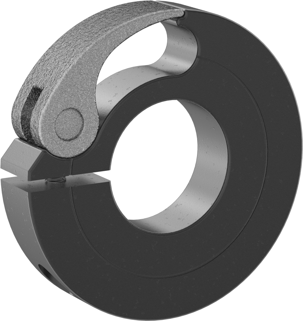 Hızlı Açılır Sıkıştırma Mili Yaka, 32 mm çap