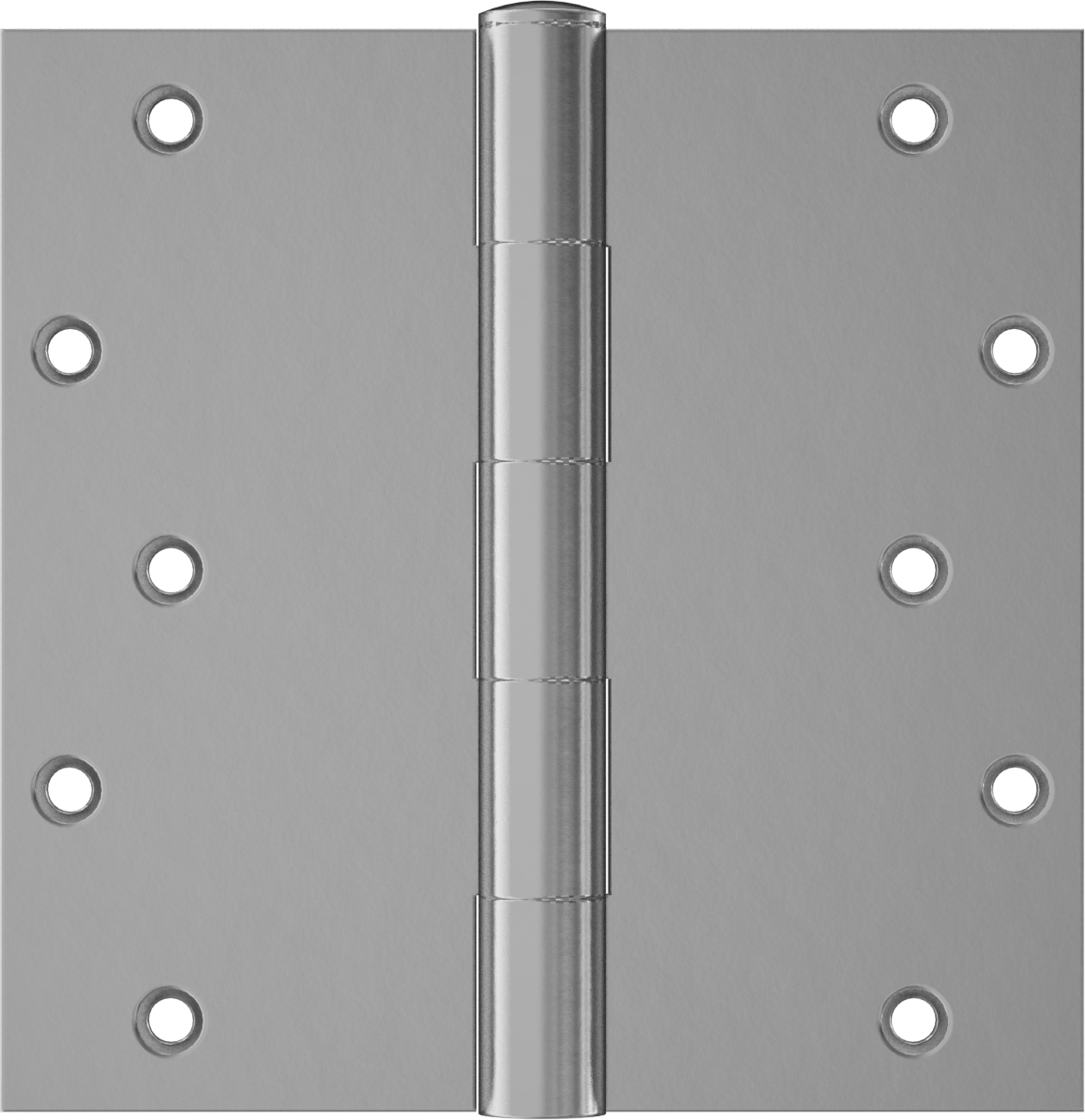 Delikli Gömme Montaj Menteşesi, Çıkarılabilir Pim, Kare Köşe, Çelik, 6“ x 3” Kapı Kanadı