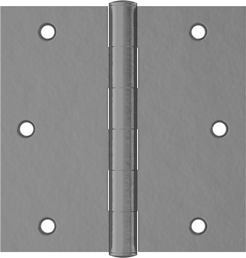 Delikli Gömme Montaj Menteşesi, Çıkarılamayan Pim, Çelik, 3“ x 1-1/2” Kanat, 3/16" Pim Çapı