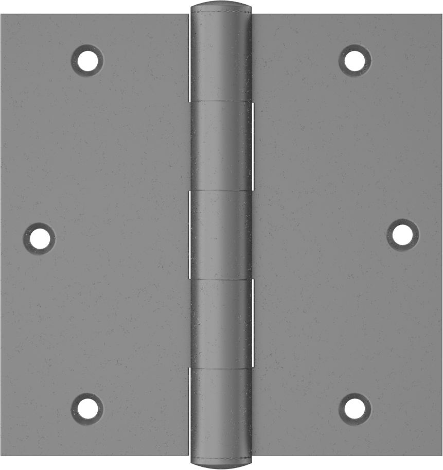 Delikli Gömme Montaj Menteşesi, Çıkarılamayan Pim, Çelik, 3-1/2“ x 1-3/4” Kapı Kanadı