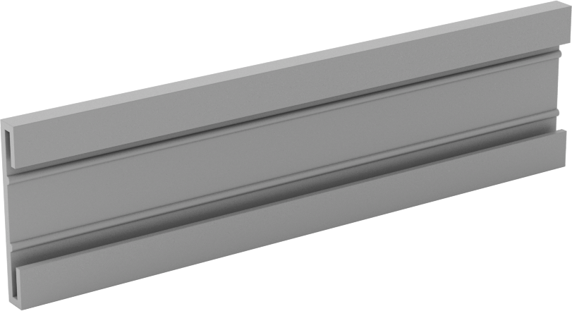 Yapışkan Arka Yüzlü Etiket Tutucu, 3/4“ Yüksek x 3” Geniş