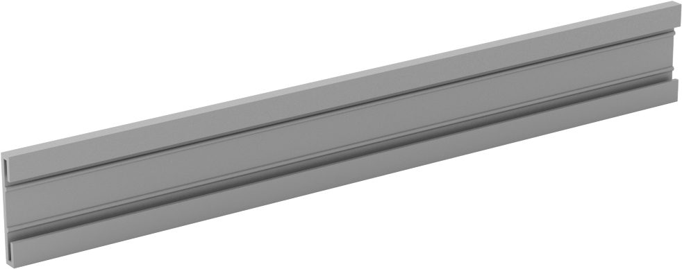 Yapışkan Arka Yüzlü Etiket Tutucu, 3/4“ Yükseklik x 6” Genişlik