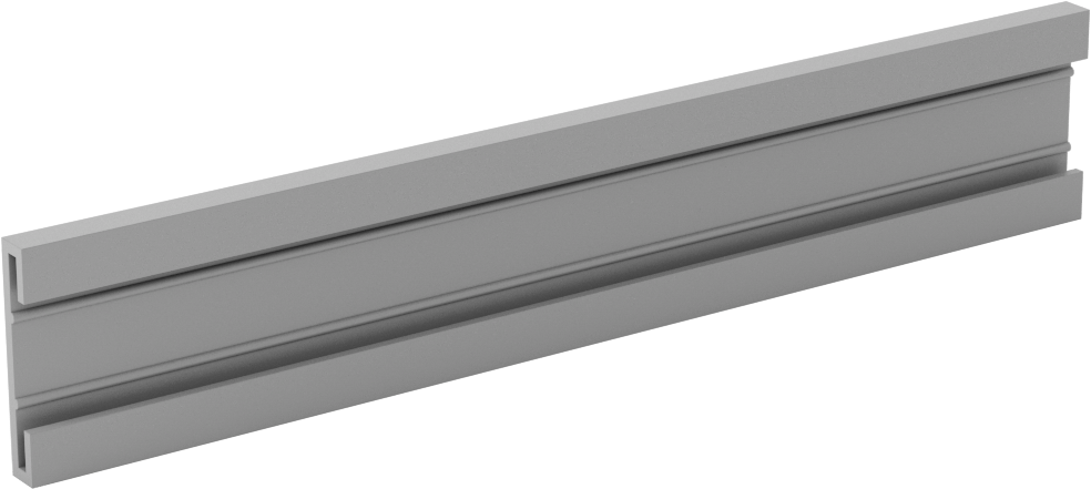 Yapışkan Arka Yüzlü Etiket Tutucu, 1“ Yükseklik x 6” Genişlik