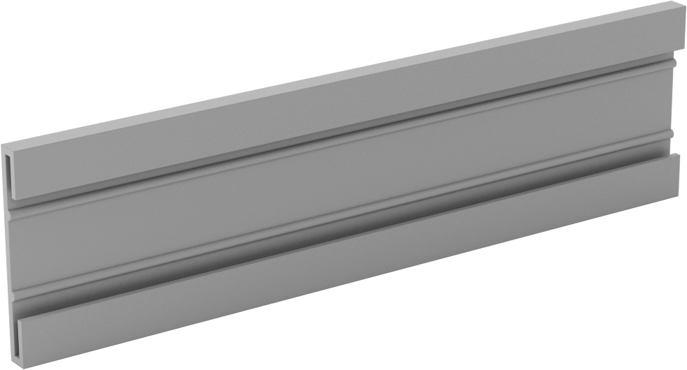 Yapışkan Arka Yüzlü Etiket Tutucu, 1-1/2“ Yükseklik x 6” Genişlik