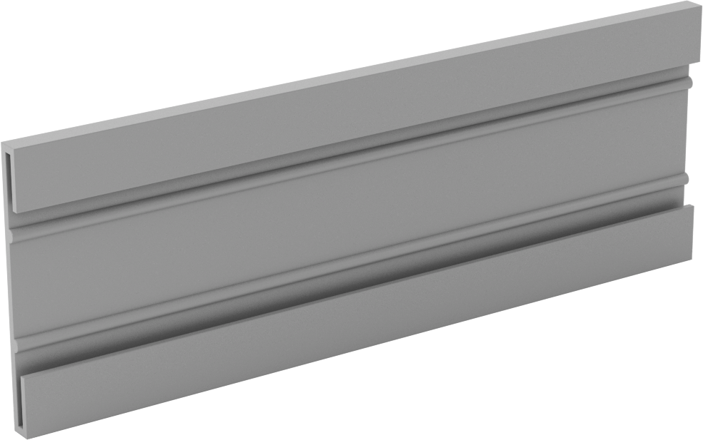 Yapışkan Arka Yüzlü Etiket Tutucu, 2“ Yükseklik x 6” Genişlik