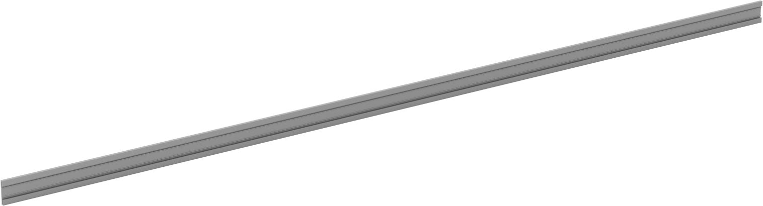 Yapışkan Arka Yüzlü Etiket Tutucu, Boyutta Kesim, 7/8“ Yükseklik x 36” Genişlik