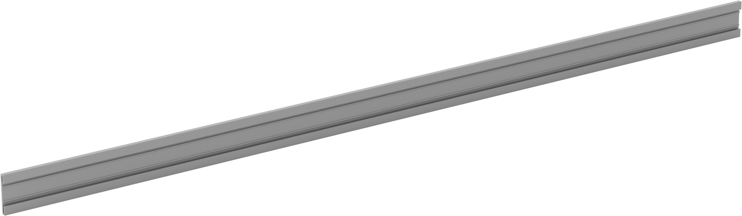 Yapışkan Arka Yüzlü Etiket Tutucu, Boyutta Kesim, 1-1/2“ Yükseklik x 36” Genişlik