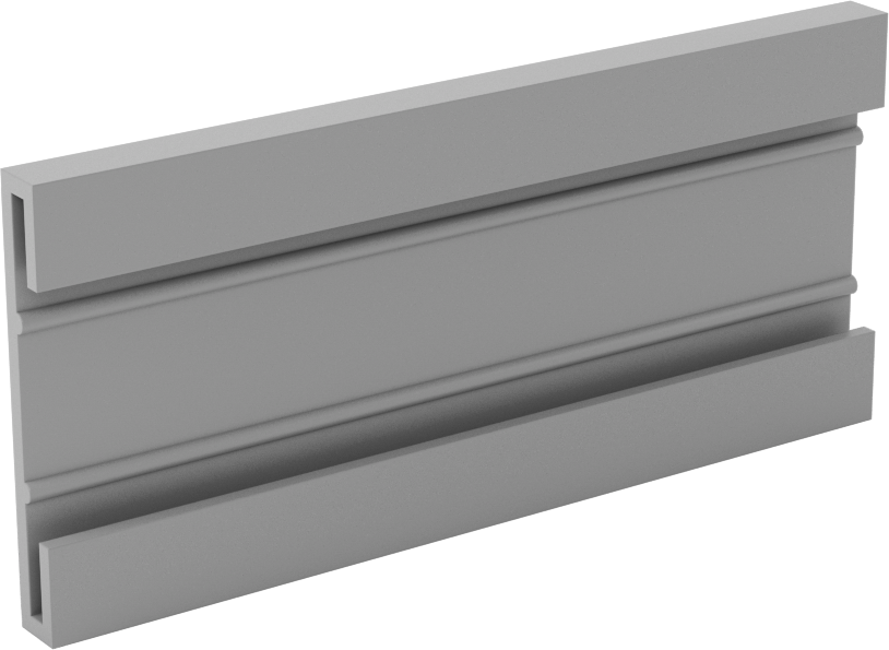 Yapışkan Arka Yüzlü Etiket Tutucu, 1-1/4“ Yükseklik x 3” Genişlik