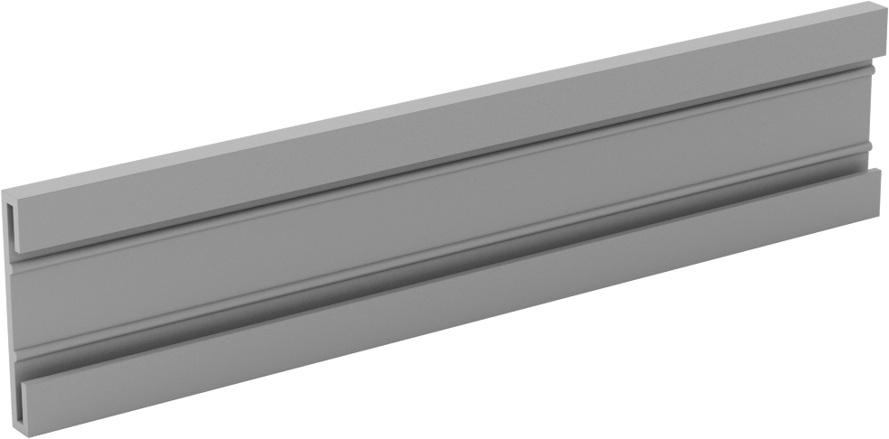 Yapışkan Arka Yüzlü Etiket Tutucu, 1-1/4“ Yükseklik x 6” Genişlik