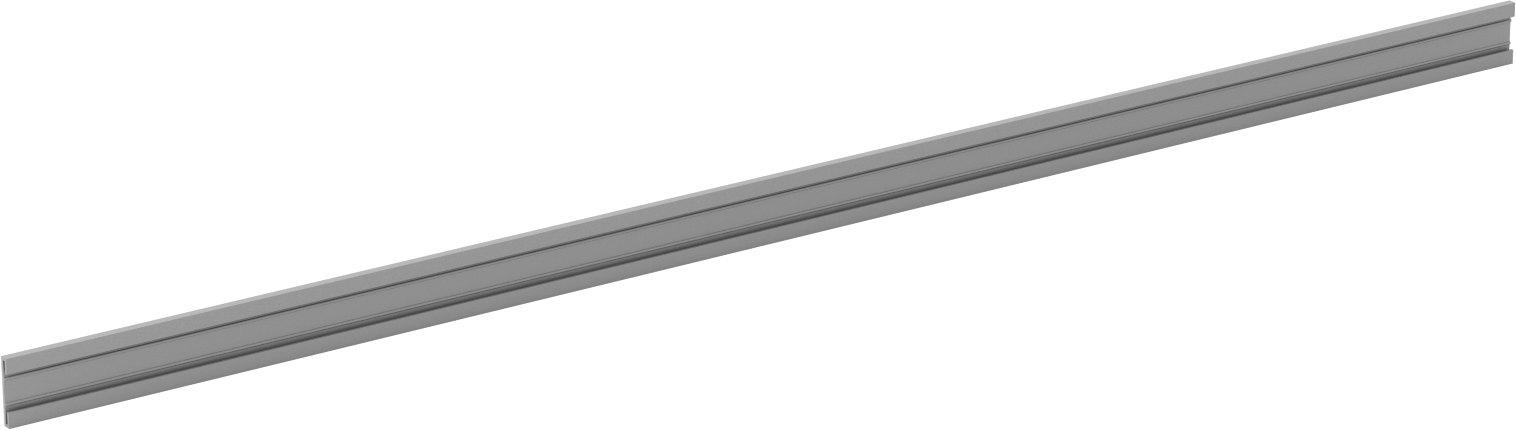 Yapışkan Arka Yüzlü Etiket Tutucu, Boyutta Kesim, 1-1/4“ Yükseklik x 36” Genişlik