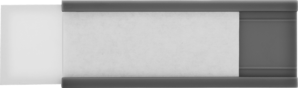 Holder Shown with Label