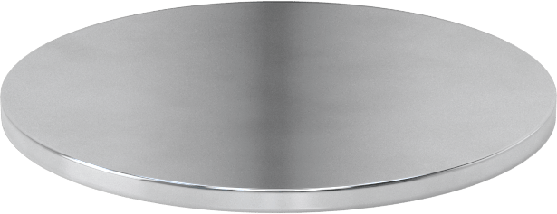 Aynalı Çizilmeye Dayanıklı Akrilik Disk, 1/8" Uzunluk, 3" Çap