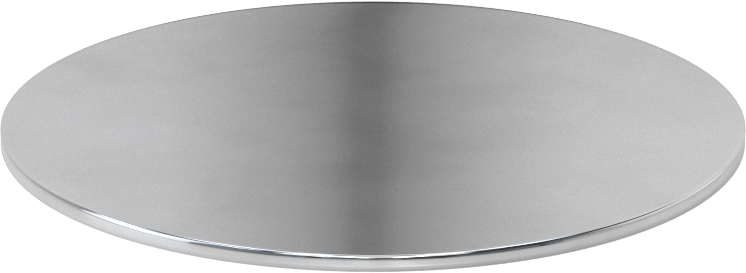 Aynalı Çizilmeye Dayanıklı Akrilik Disk, 1/8" Uzunluk, 6" Çap