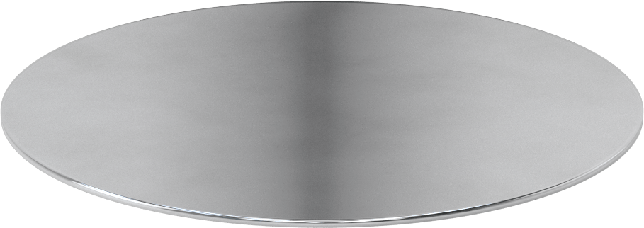 Aynalı Çizilmeye Dayanıklı Akrilik Disk, 1/8" Uzunluk, 12" Çap