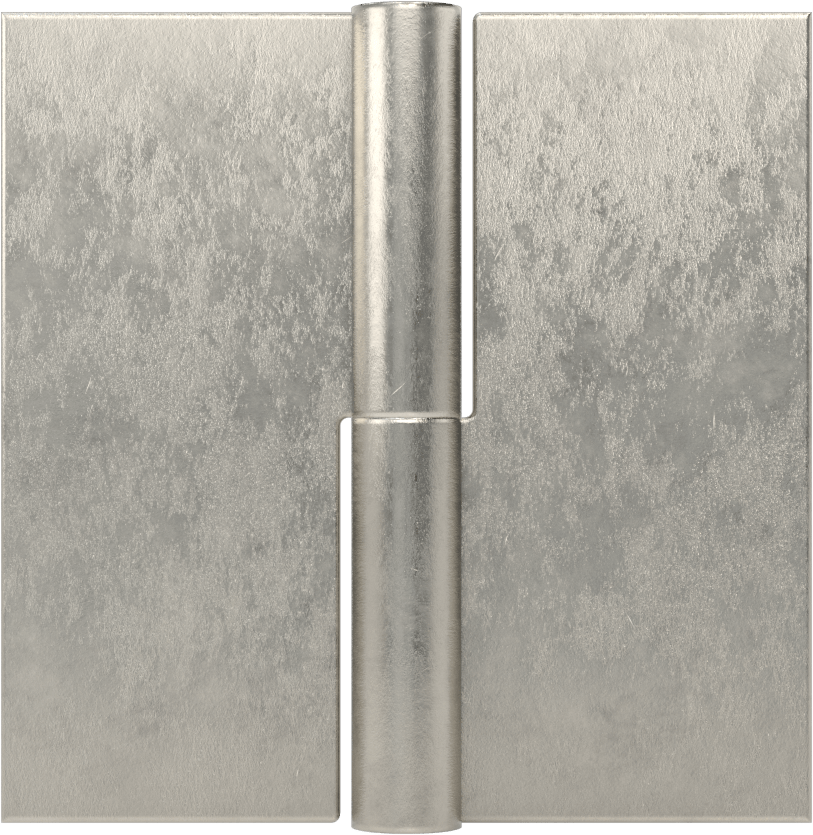 Delikli Olmayan Kaldırma Menteşesi, 304 Paslanmaz Çelik, Sağ Taraf Kapı Montajı, 2-1/2“ x 1-1/4” Kapı Kanadı