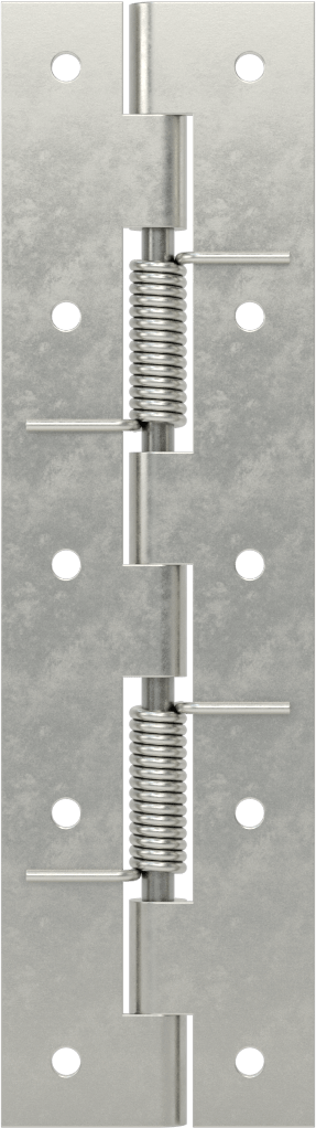 Yaylı Menteşe, Delikli, Kendinden Açılan, Çelik, 5-3/8“ x 3/4” Kapı Kanadı