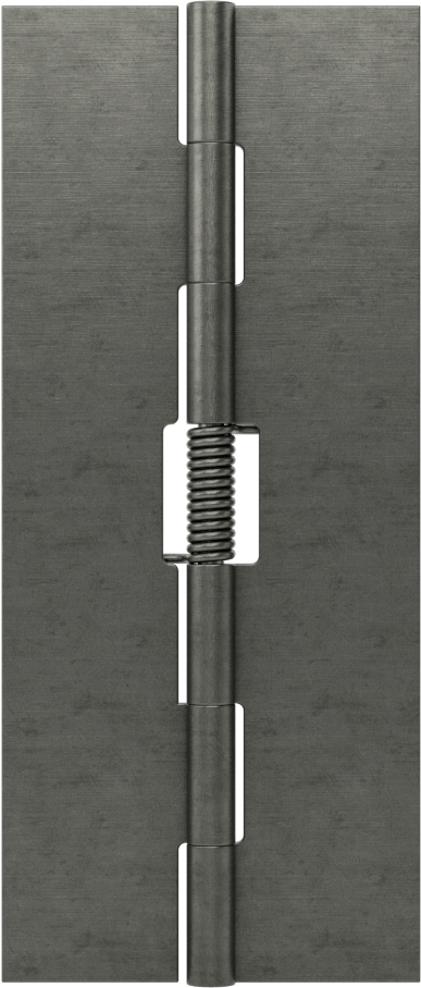 Yaylı Menteşe, Kendinden Açılan, Çelik, 3-1/2“ x 3/4” Kapı Kanadı
