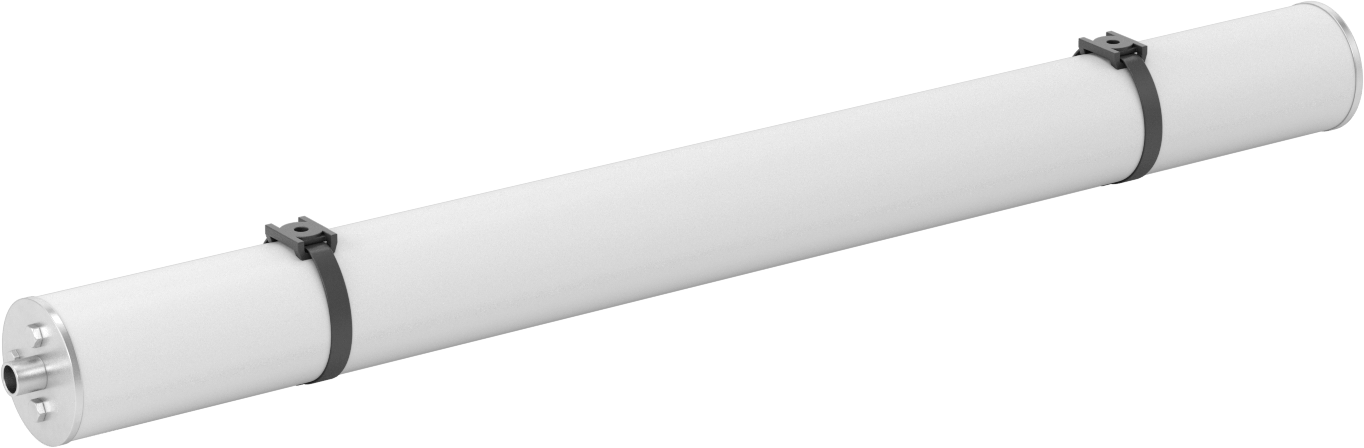 Boru Şeklinde Makine Işığı, Kaskadlanamayan, 2“ Çap x 22-1/4” Toplam Uzunluk, 1800 Lumens