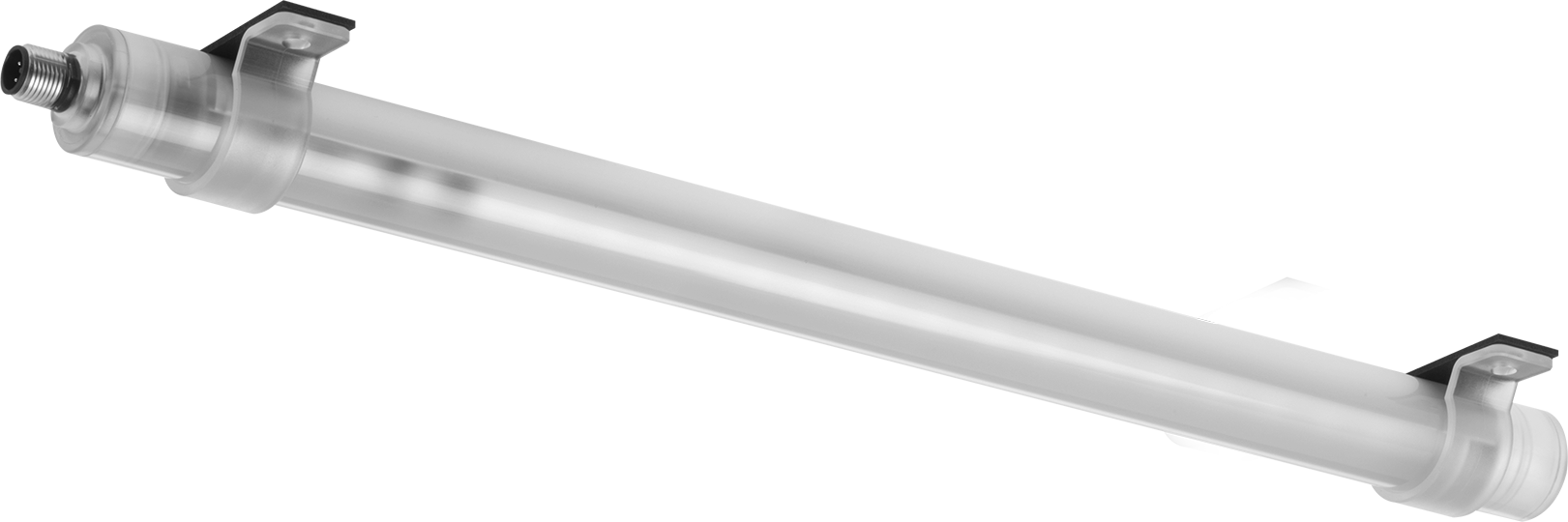 Boru Şeklinde Makine Işığı, Kaskadlanamayan, 1“ Çap x 19-1/4” Toplam Uzunluk, 1200 Lumens