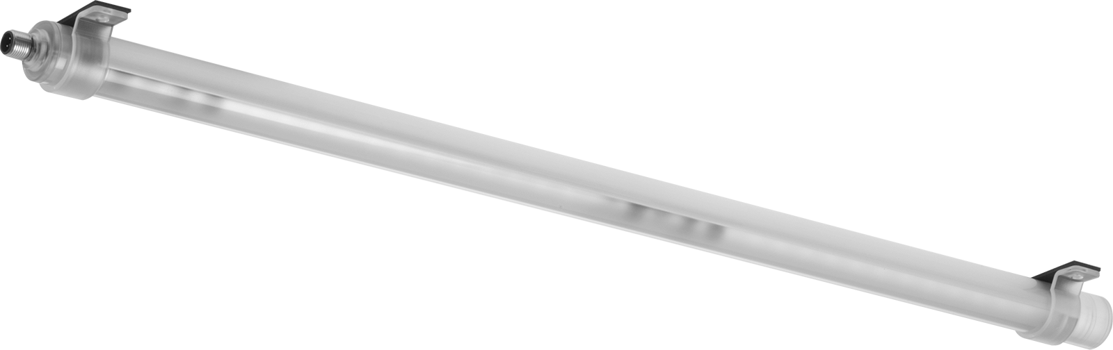 Boru Şeklinde Makine Işığı, Kaskadlanamayan, 1“ Çap x 24-7/8” Toplam Uzunluk, 1300 Lumens