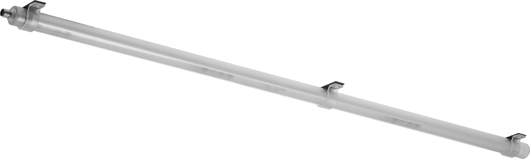 Boru Şeklinde Makine Işığı, Kaskadlanamayan, 1 inç Çap x 41-1/2 inç Toplam Uzunluk, 2800 Lumens
