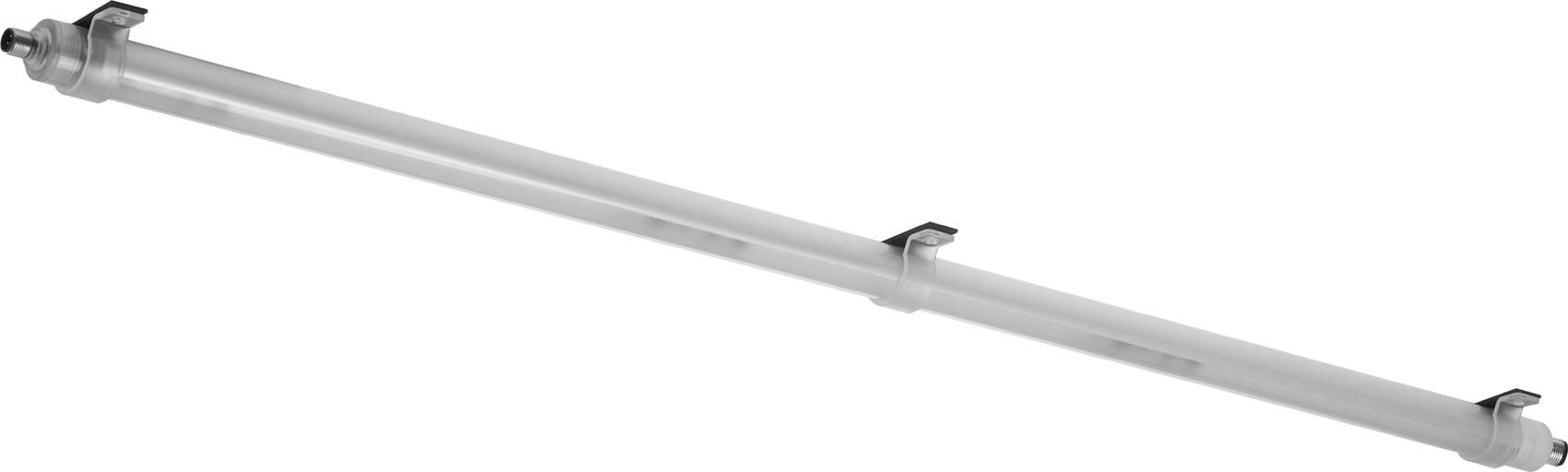 Boru Şeklinde Makine Işığı, Kademeli, 1“ Çap x 35-7/8” Toplam Uzunluk, 2400 Lumens