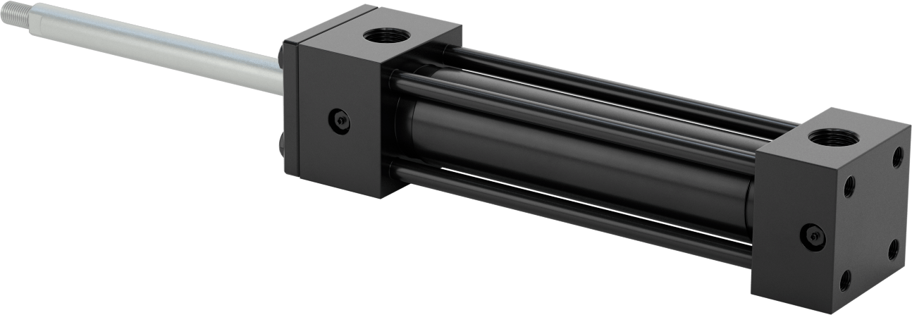 Hidrolik Silindir, 1-1/2" Delik Çapı, 6" Strok Uzunluğu