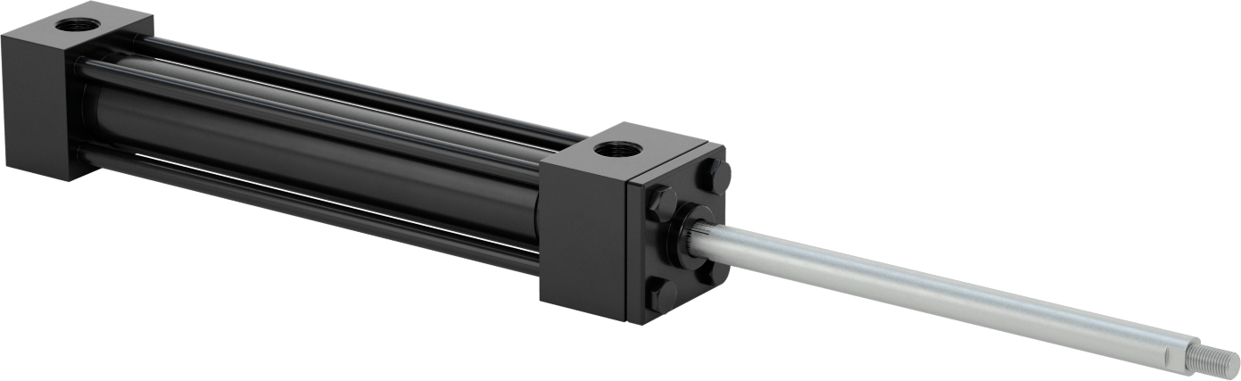 Hidrolik Silindir, 1-1/2" Delik Çapı, 9" Strok Uzunluğu