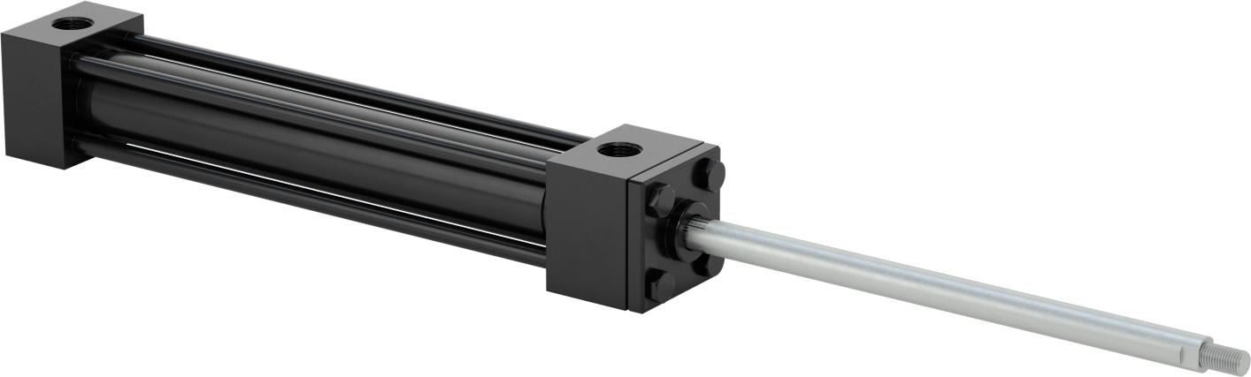 Hidrolik Silindir, 1-1/2" Delik Çapı, 10" Strok Uzunluğu