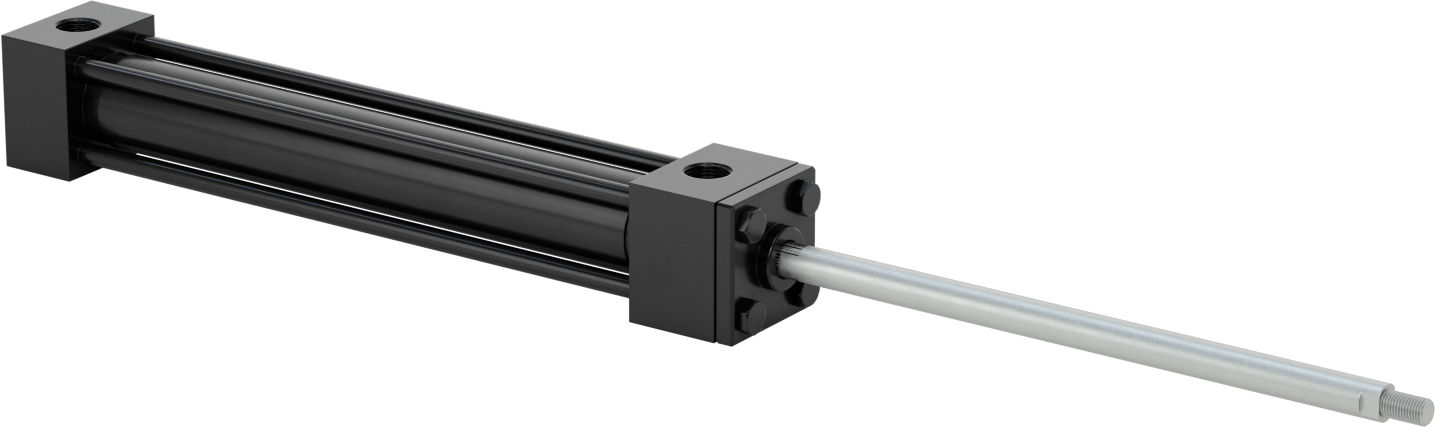 Hidrolik Silindir, 1-1/2" Delik Çapı, 11 inç Strok Uzunluğu