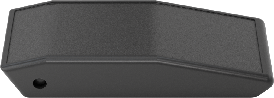 Ayarlanabilir Tutamaklı Çekme Mandalı, Siyah Plastik, 3-3/4“ Uzunluk x 1-1/2” Genişlik