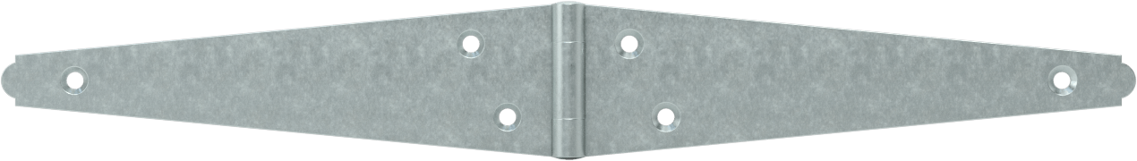 Kayış Menteşesi, Çinko Kaplı Çelik, 1-5/8“ x 5-3/16” Kapı Kanadı