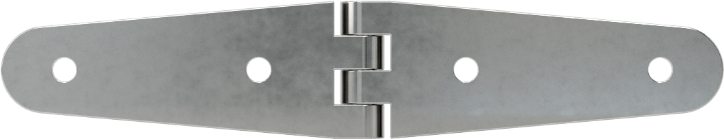 Kayış Menteşesi, Parlatılmış 316 Paslanmaz Çelik, 1-1/8“ x 2-15/16” Kapı Kanadı