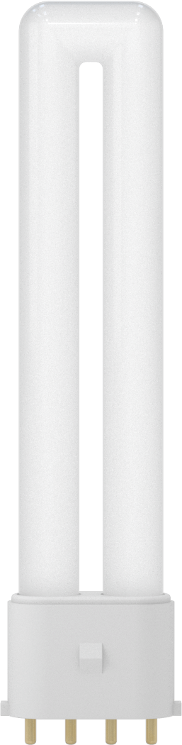 Fişli Kompakt Floresan Ampul, 4-Pimli 2Gx7 Taban, Fişli, Kompakt, 4100K, 800 Lumens