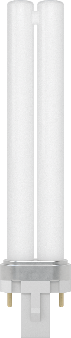 Fişli Kompakt Floresan Ampul, 2 Pimli Kama Tabanı, Fişli, Kompakt, 4100K, 600 Lumens