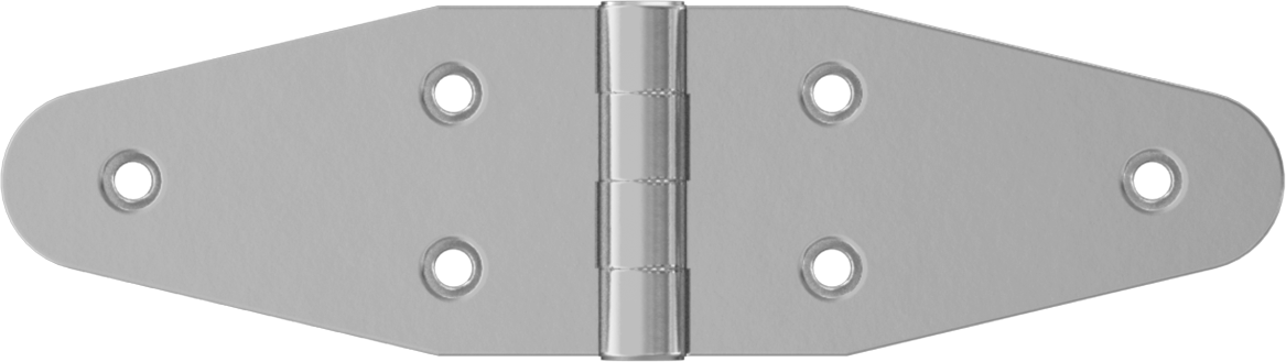 Kayış Menteşesi, Parlatılmış 316 Paslanmaz Çelik, 1-1/2“ x 2-3/4” Kapı Kanadı