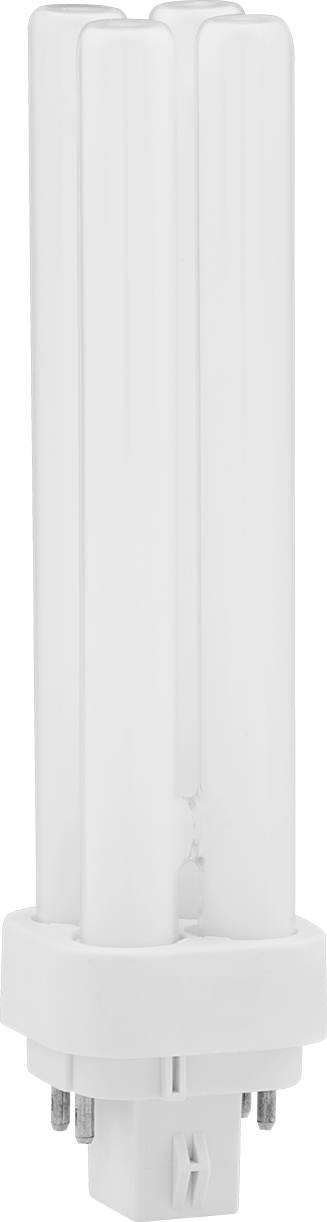Fişli Kompakt Floresan Ampul, 4-Pimli Kama Tabanı, Fişli, Kompakt, 2700K, 1250 Lumens