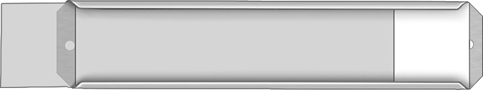Side-Insert Holder Shown with Label and Protective Cover