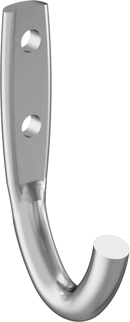 Asma Kancası, 1/2“ Genişlik x 2-5/8” Yükseklik x 1-3/8" Toplam Derinlik