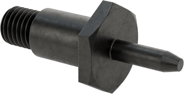 Dişli Yer Belirleme Pimi, 1/8“ Çap x 7/16” Yükseklikte Yuvarlak Baş