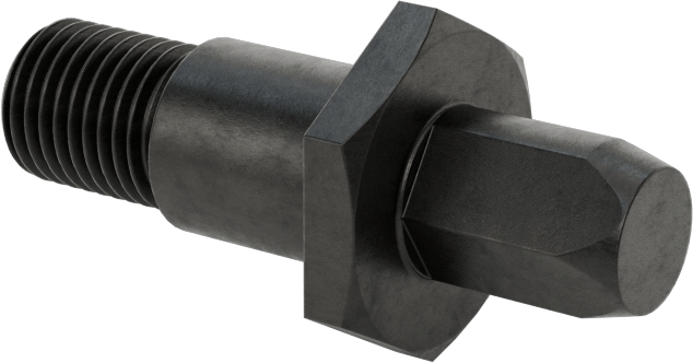 Dişli Yer Belirleme Pimi, 3/8“ Çap x 1/2” Yüksekliğinde Elmas Başlık